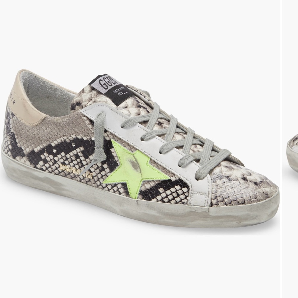 Golden Goose Super-Star ⭐️Women's Snake Embossed Sneakers - Nordstrom Exclusive